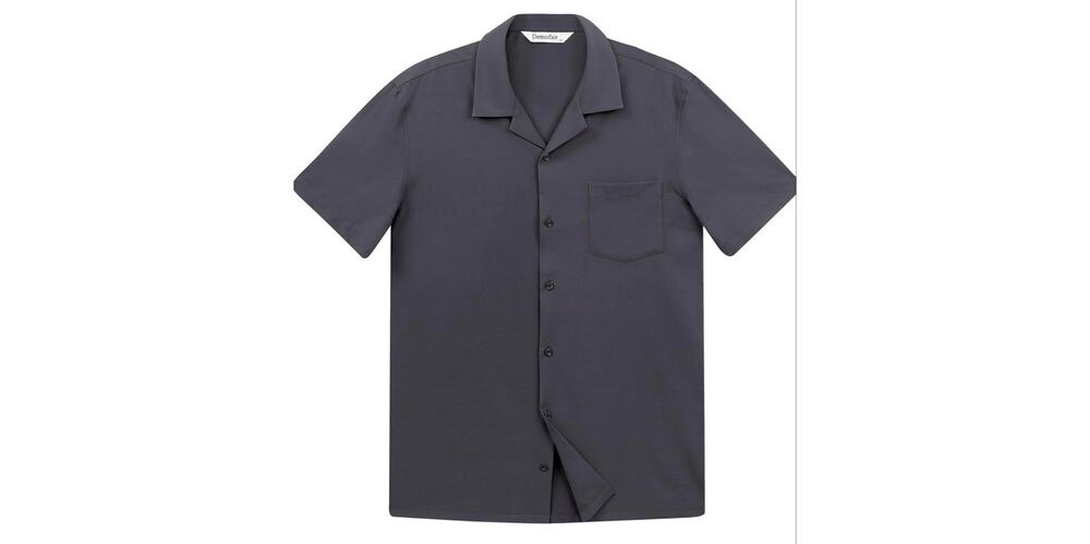 NWOT Men's SS Button Down Shirt Cuban Collar Anti-Wrinkle Size XXL